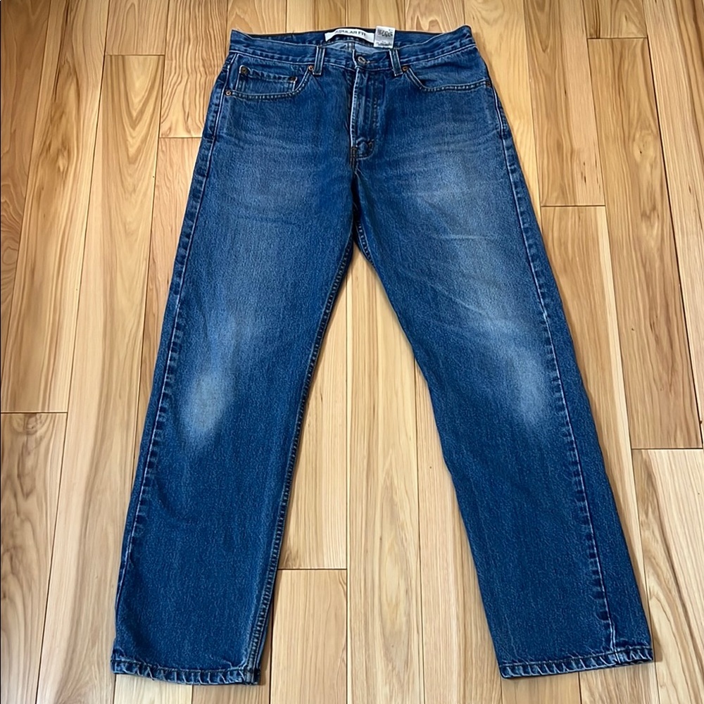 Levi's 505 Blue Regular Fit Jeans